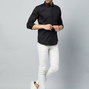 Black Full Sleeve Casual Shirt - clubyork