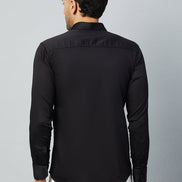 Black Full Sleeve Casual Shirt - clubyork