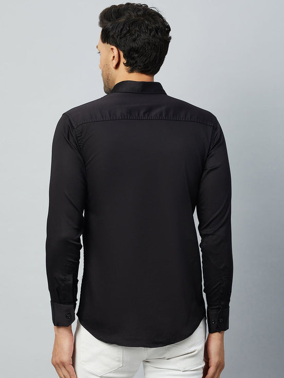 Black Full Sleeve Casual Shirt - clubyork