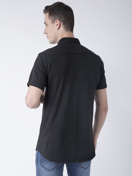 Black Knitted Shirt - clubyork