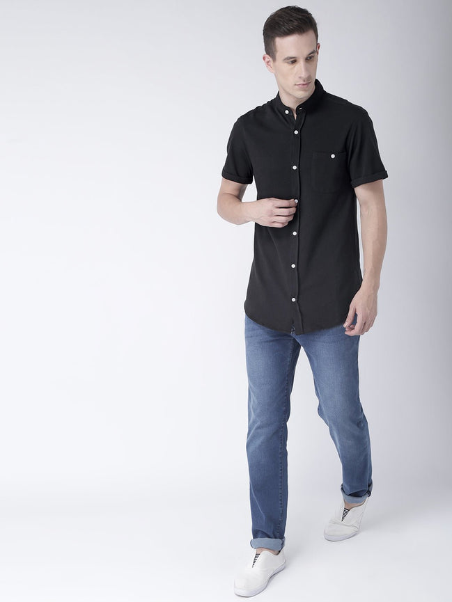 Black Knitted Shirt - clubyork