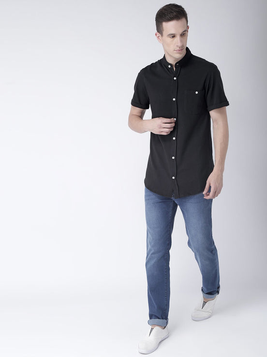 Black Knitted Shirt - clubyork