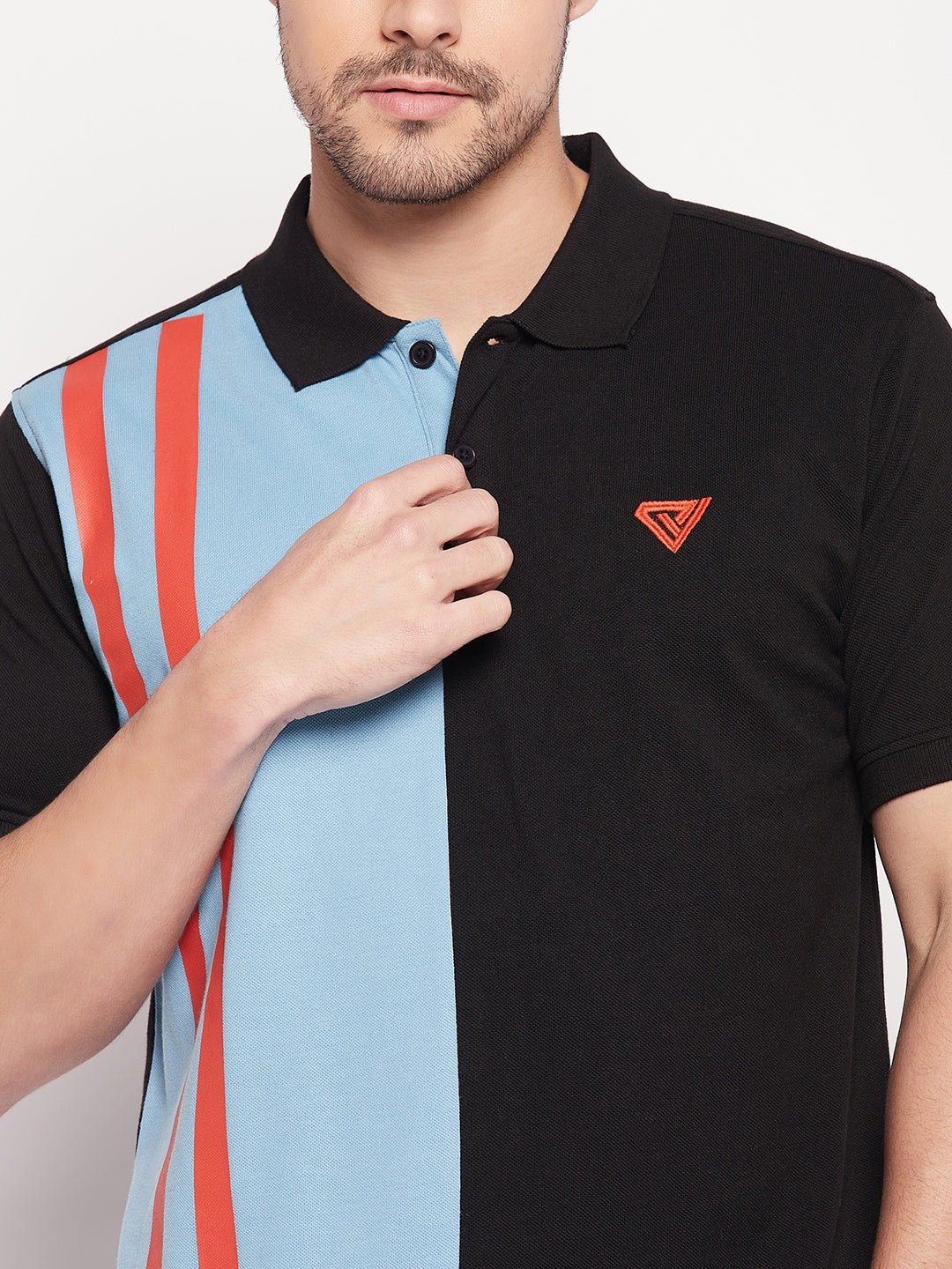 Black Polo T-shirt - clubyork