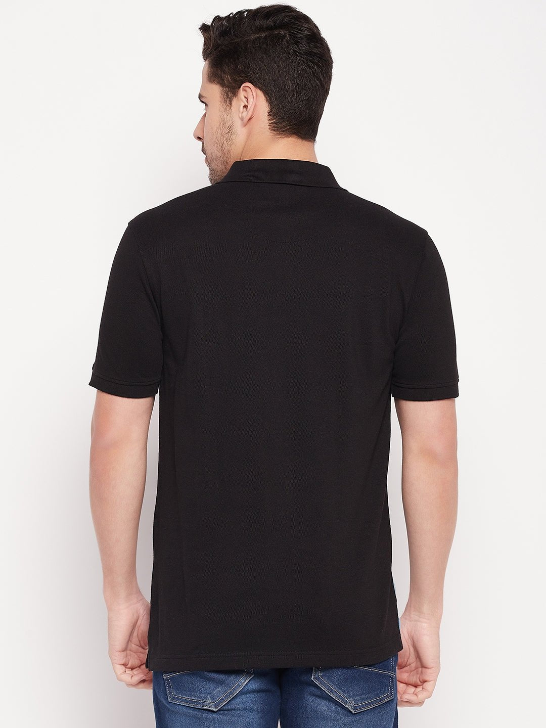 Black Polo T-shirt - clubyork