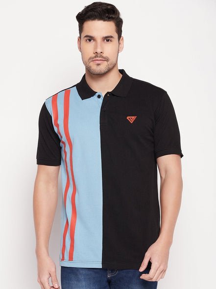 Black Polo T-shirt - clubyork