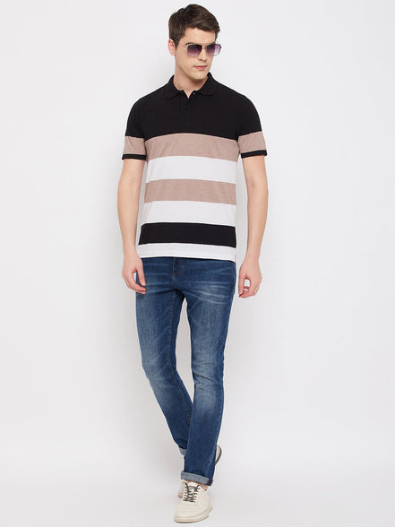 Black Polo T-Shirt - clubyork