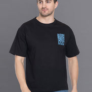 Black Round T-Shirt - clubyork