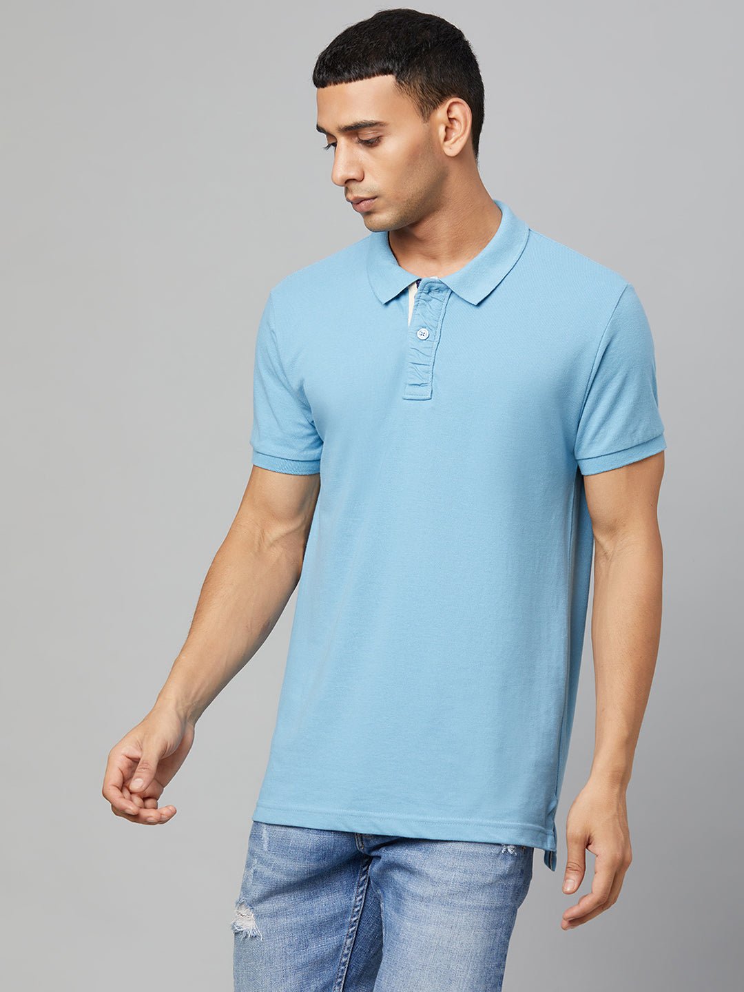 Blue Polo T-Shirt - clubyork