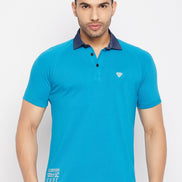 Blue Polo T-Shirt - clubyork