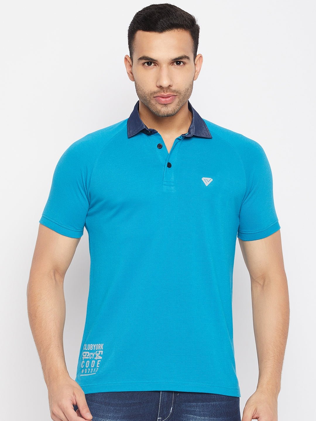 Blue Polo T-Shirt - clubyork