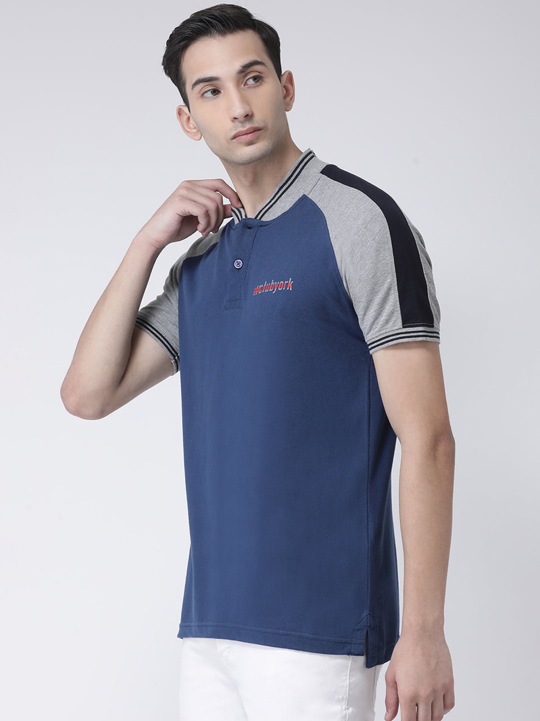 Blue Polo T-shirt - clubyork