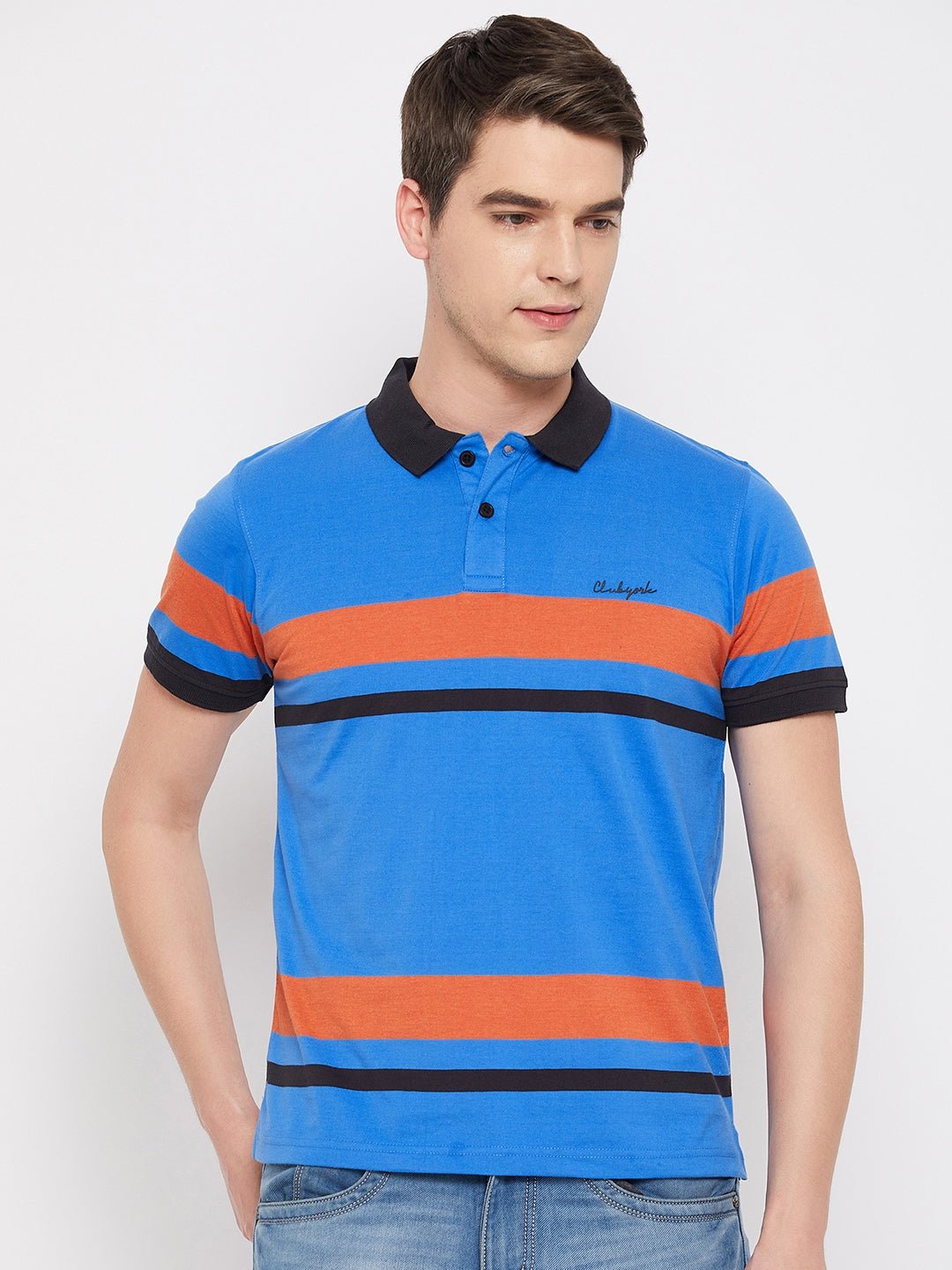 Blue Polo T-Shirt - clubyork