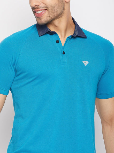 Blue Polo T-Shirt - clubyork