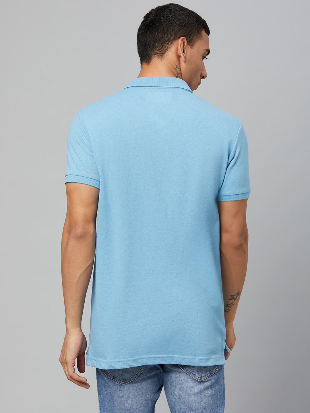 Blue Polo T-Shirt - clubyork