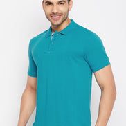 Blue Polo T-Shirt - clubyork