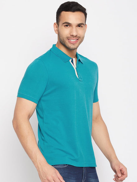 Blue Polo T-Shirt - clubyork