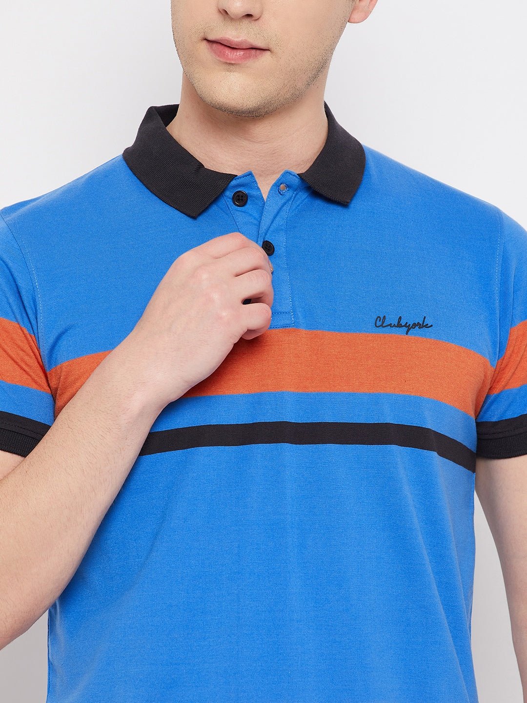 Blue Polo T-Shirt - clubyork