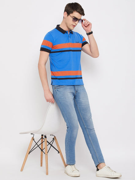 Blue Polo T-Shirt - clubyork