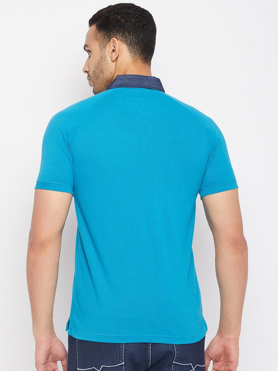 Blue Polo T-Shirt - clubyork