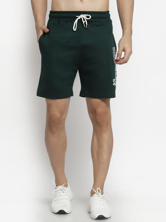 Bottle Green Shorts