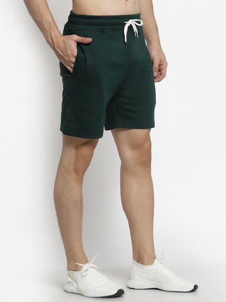 Bottle Green Shorts