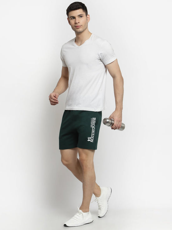Bottle Green Shorts
