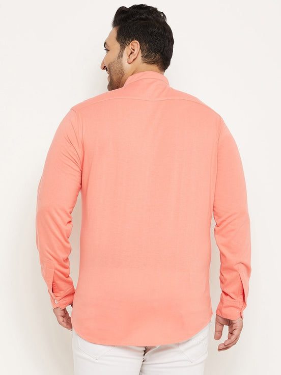Plus Size Full Sleeve Casual Shirt