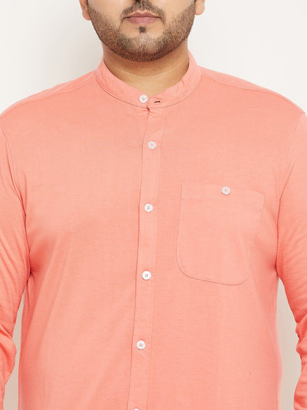 Plus Size Full Sleeve Casual Shirt