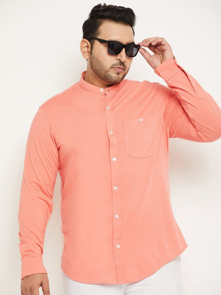 Plus Size Full Sleeve Casual Shirt