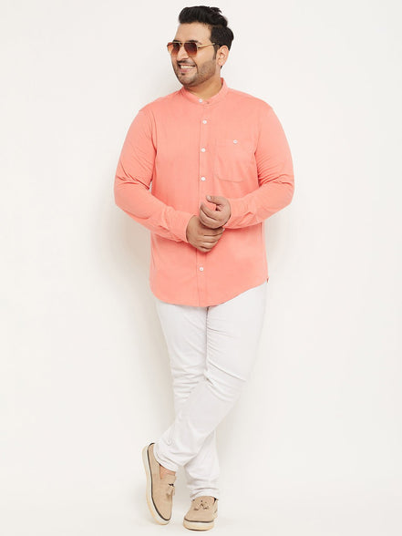 Plus Size Full Sleeve Casual Shirt