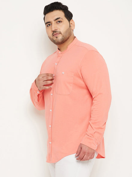 Plus Size Full Sleeve Casual Shirt