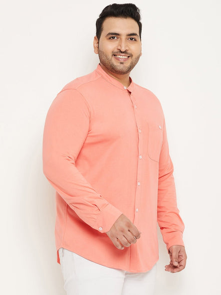 Plus Size Full Sleeve Casual Shirt