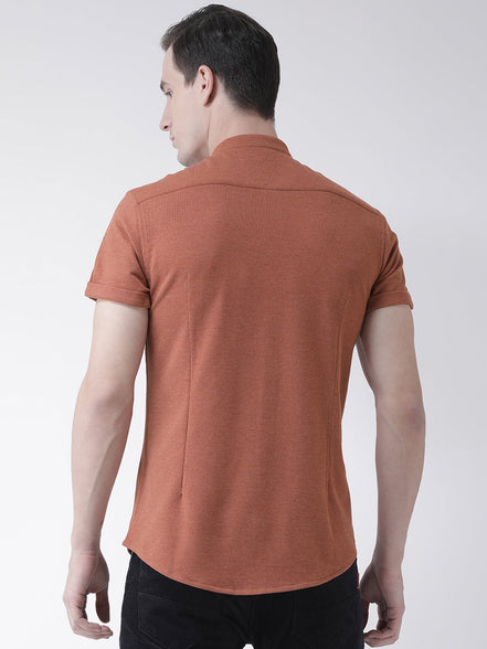 Brown Knitted Shirt