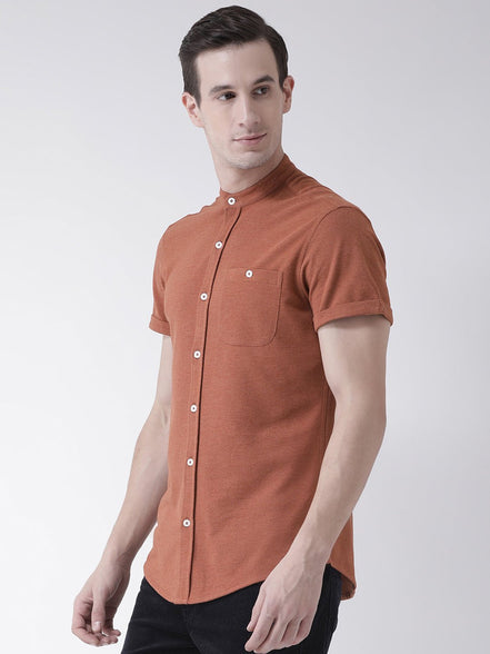 Brown Knitted Shirt