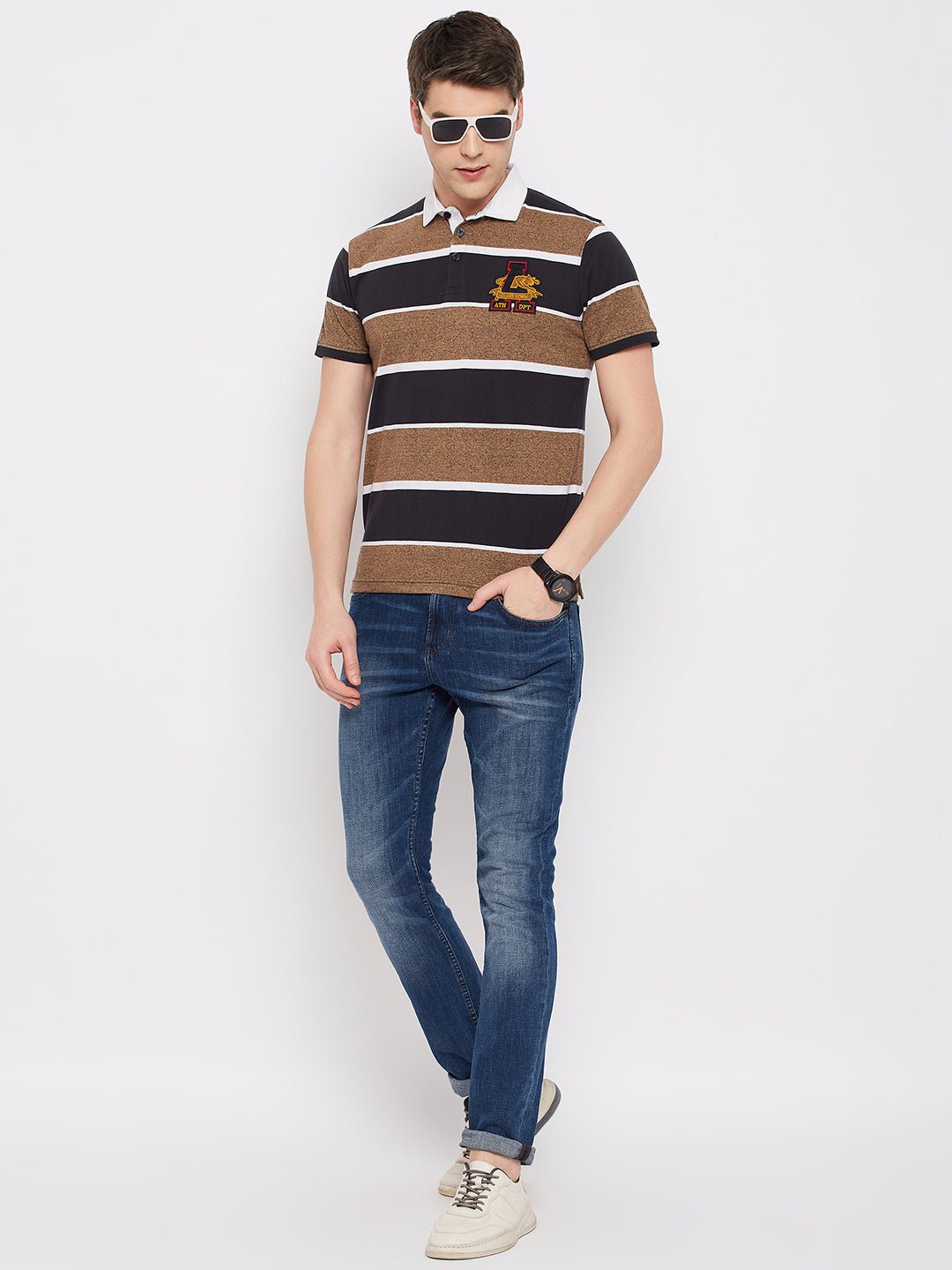 Brown Polo T-Shirt