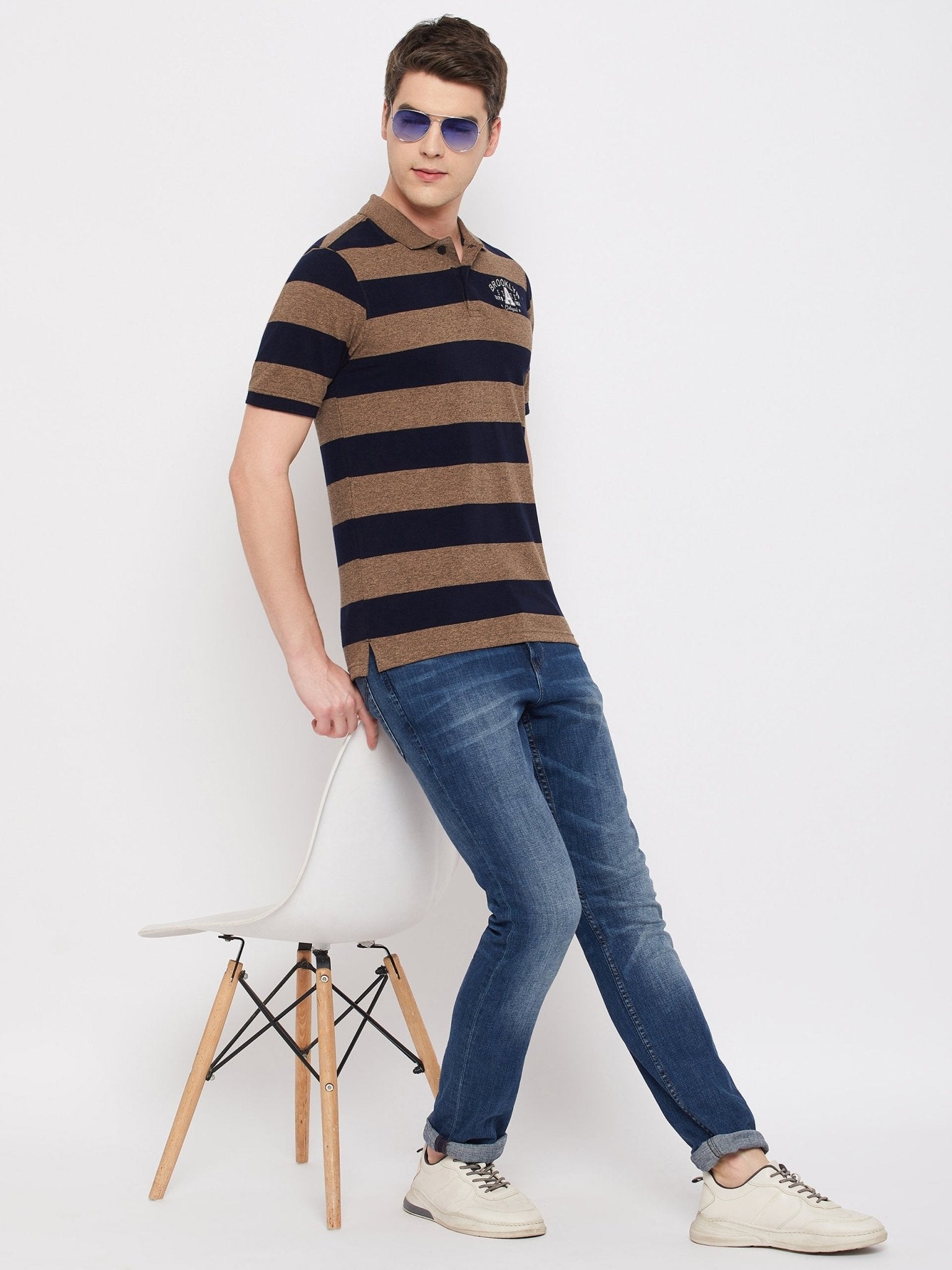 Brown Polo T-Shirt