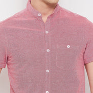 Coral Knitted Shirt
