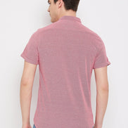 Coral Knitted Shirt