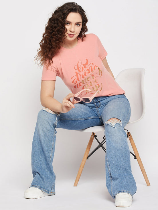 Coral Round T-shirt