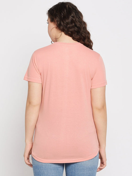 Coral Round T-shirt