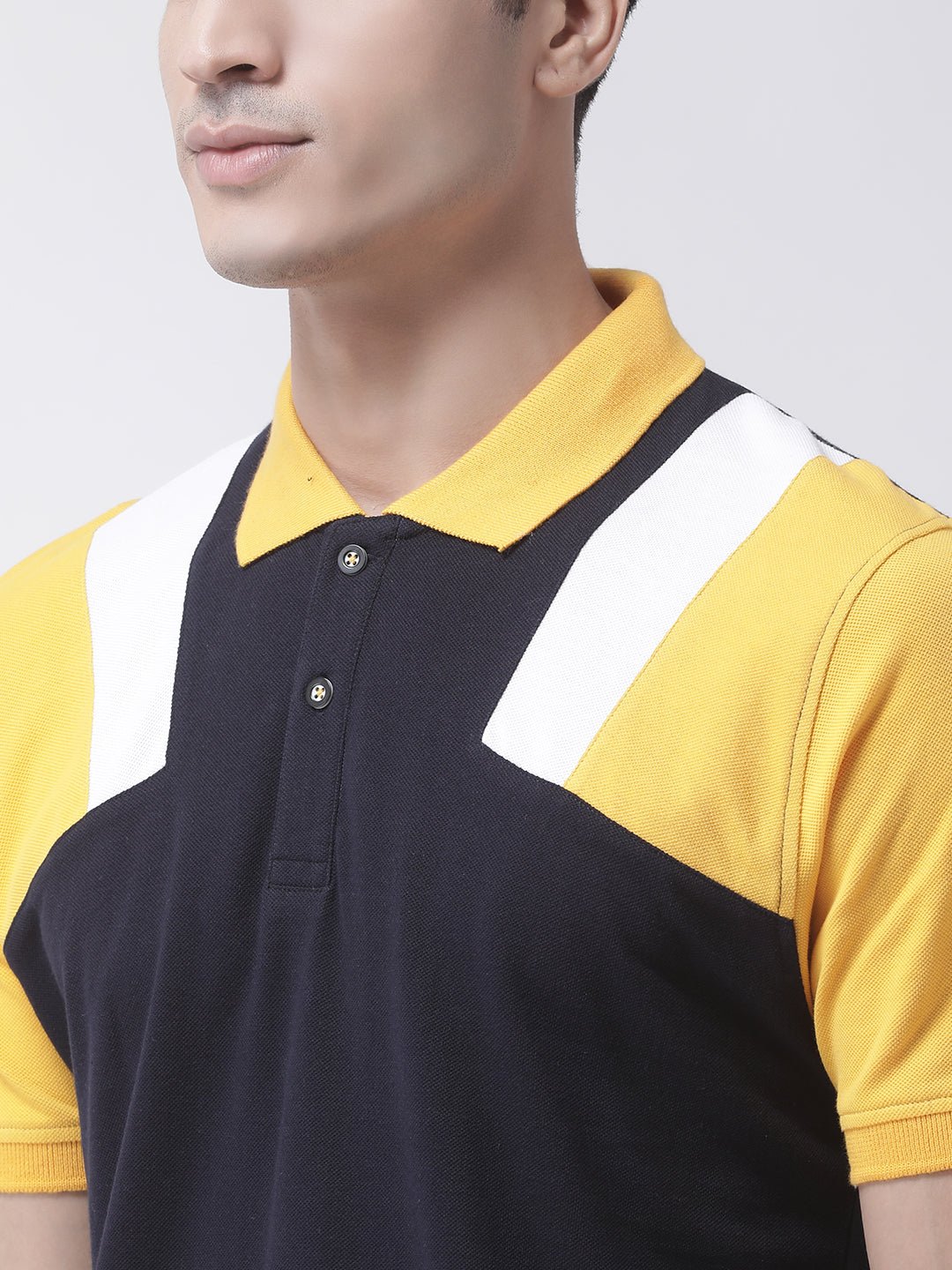 Cut and Sew Polo T-shirt