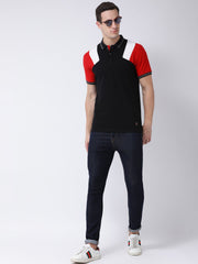 Cut and Sew Polo T-shirt