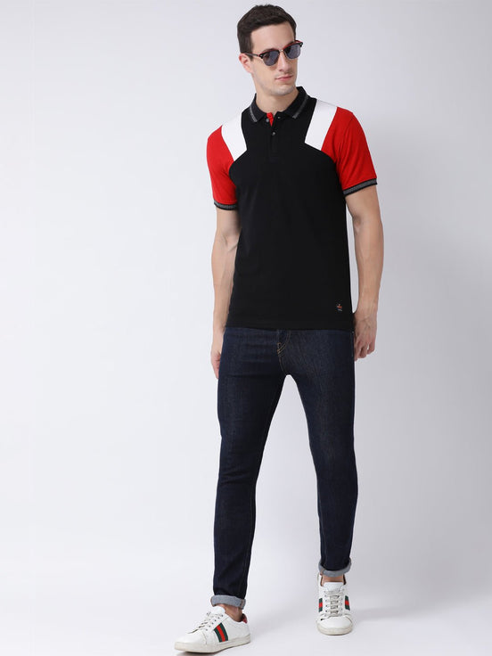 Cut and Sew Polo T-shirt