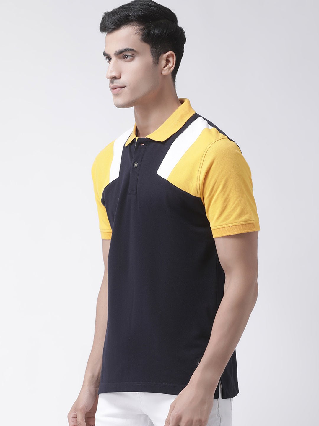 Cut and Sew Polo T-shirt