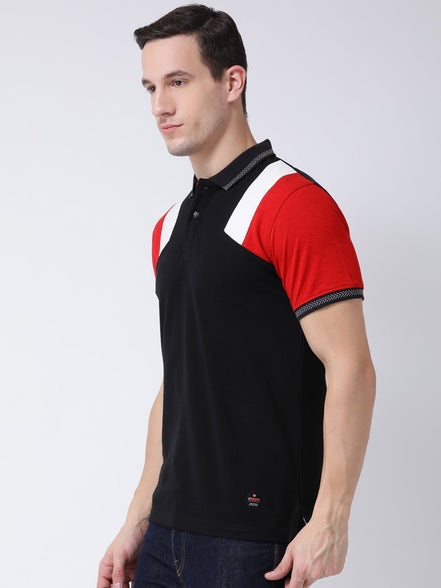 Cut and Sew Polo T-shirt