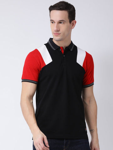 Cut and Sew Polo T-shirt