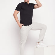 Ecru Melange Trackpant