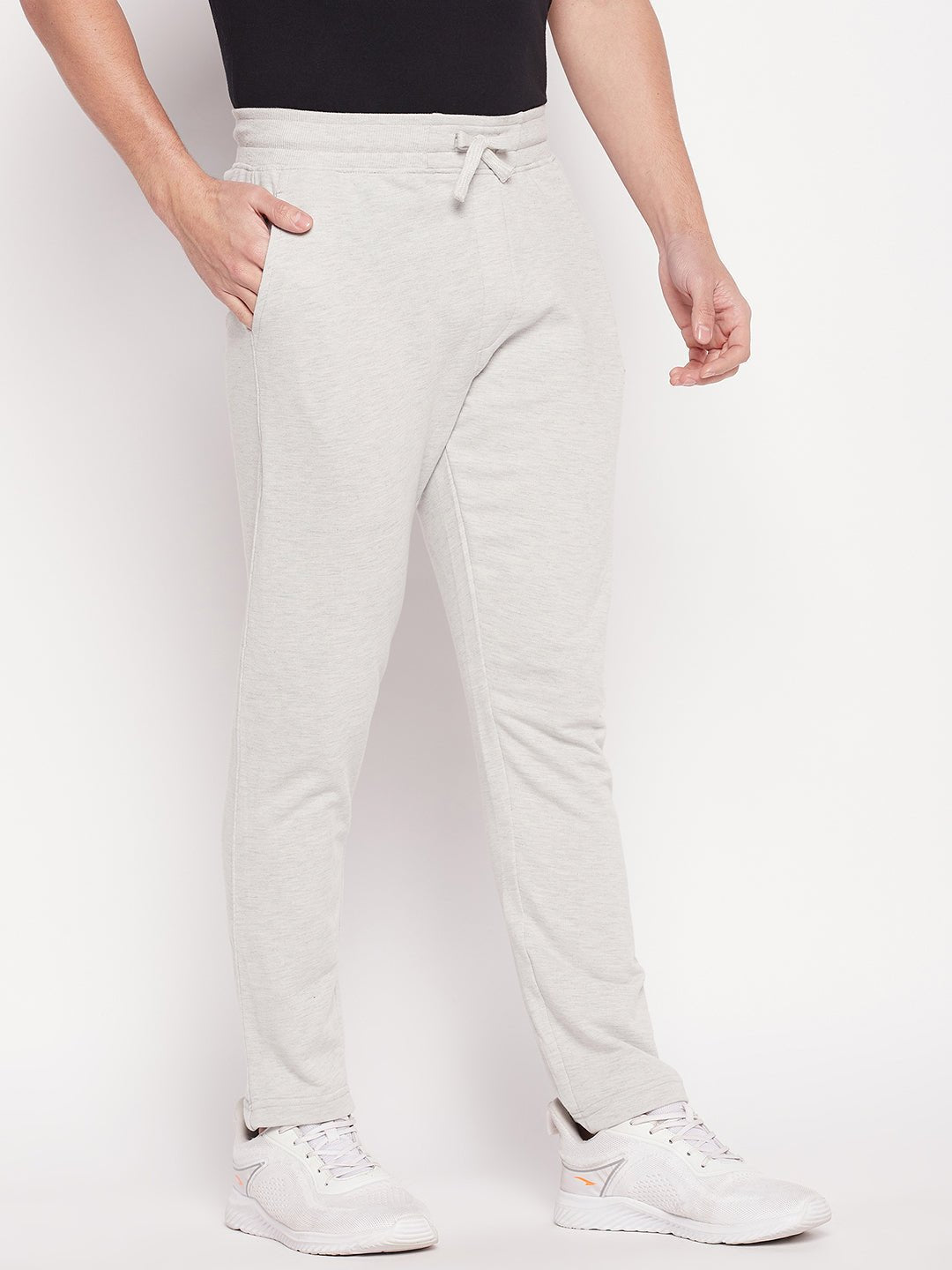 Ecru Melange Trackpant