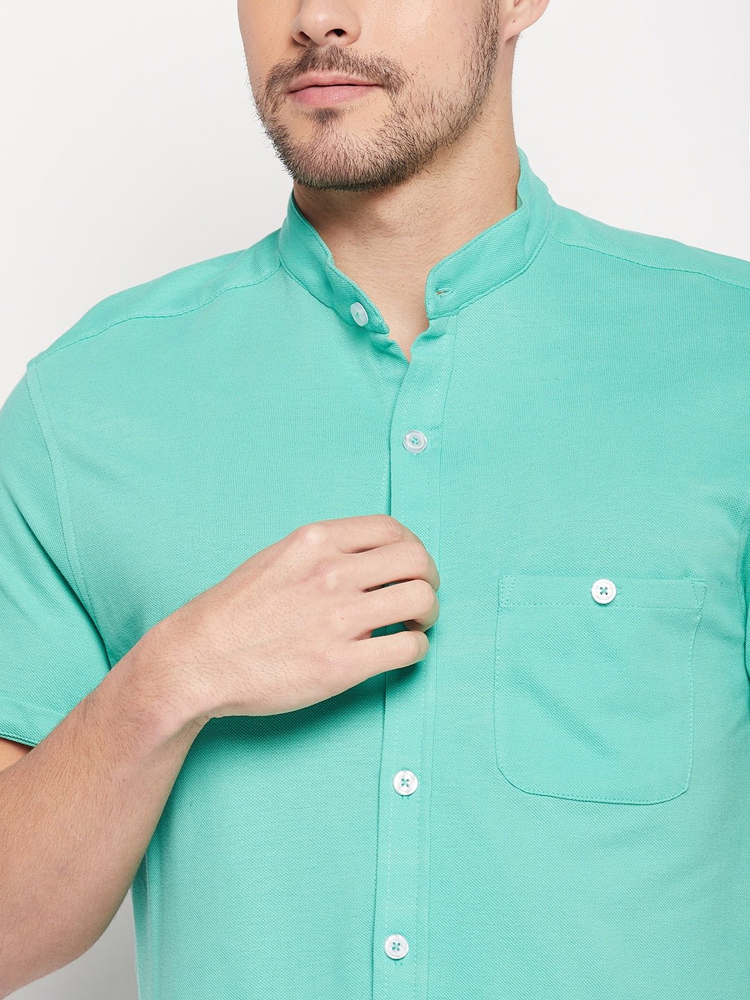 Green Knitted Shirt - clubyork