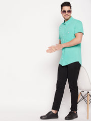 Green Knitted Shirt